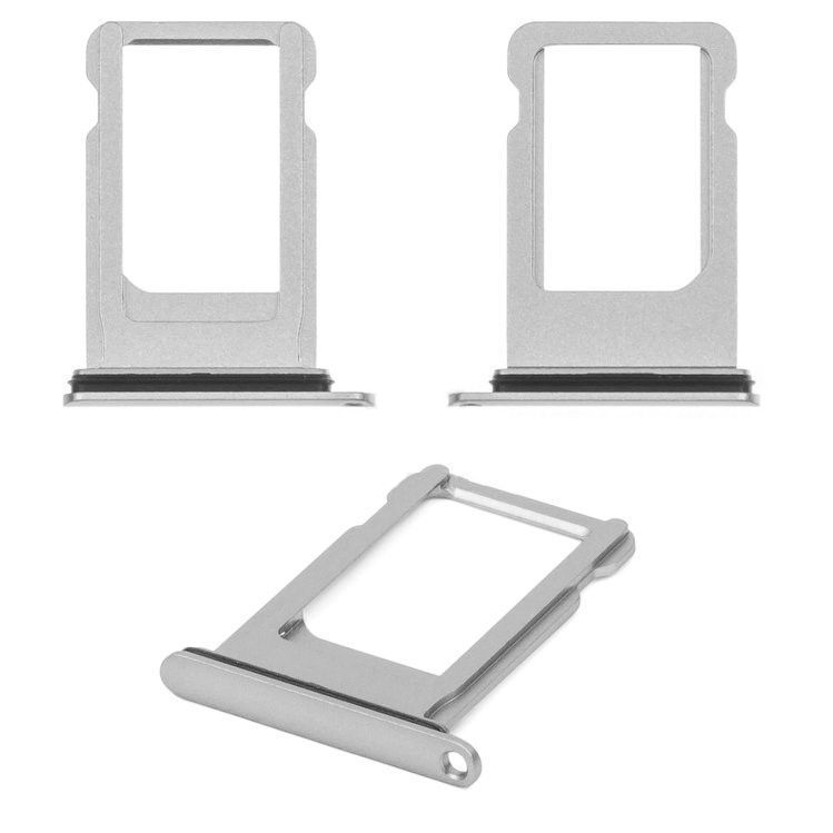 Держатель SIM-карты Apple iPhone 8, iPhone SE 2020 белый 08736 фото