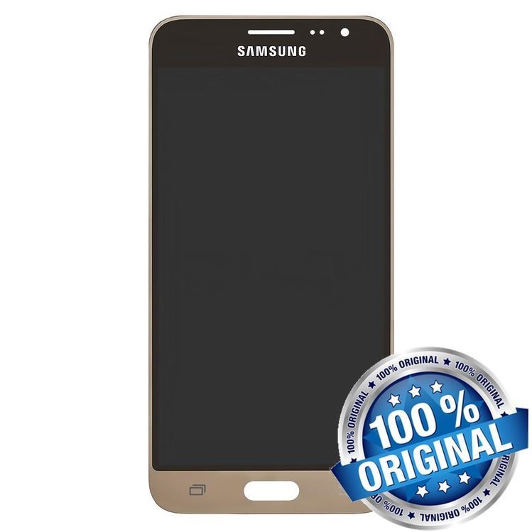 Дисплей для Samsung J320 Galaxy J3 2016 золотой (GH97-18414B) Оригинал 07067 фото