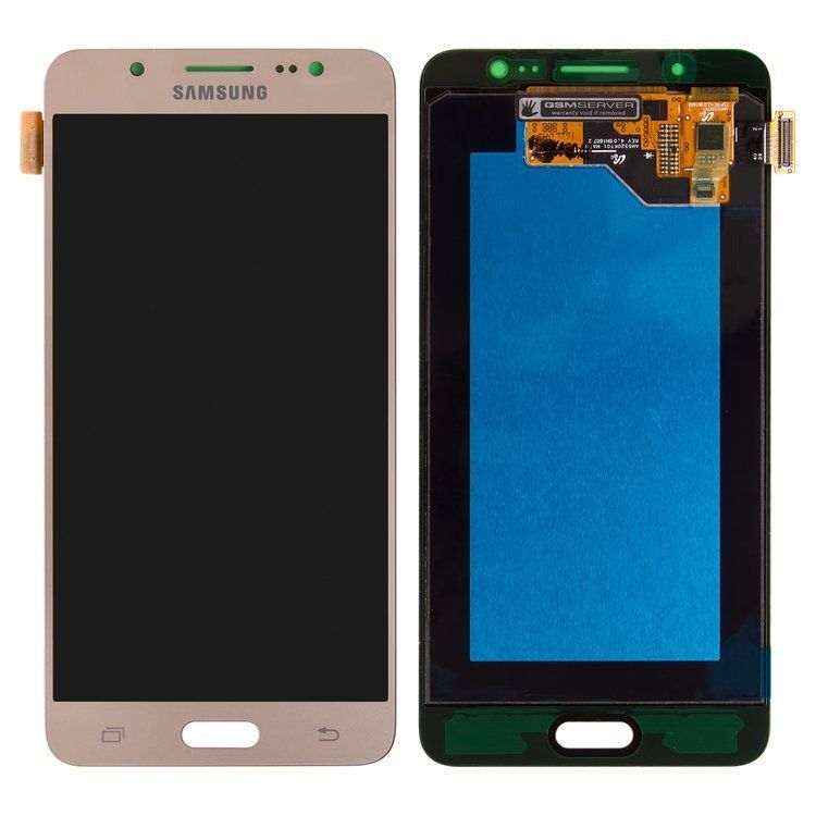 Дисплей для Samsung J510 Galaxy J5 (2016) J5108, J510F, J510FN золотой (GH97-18792A, GH97-19466A) Оригинал 06370 фото