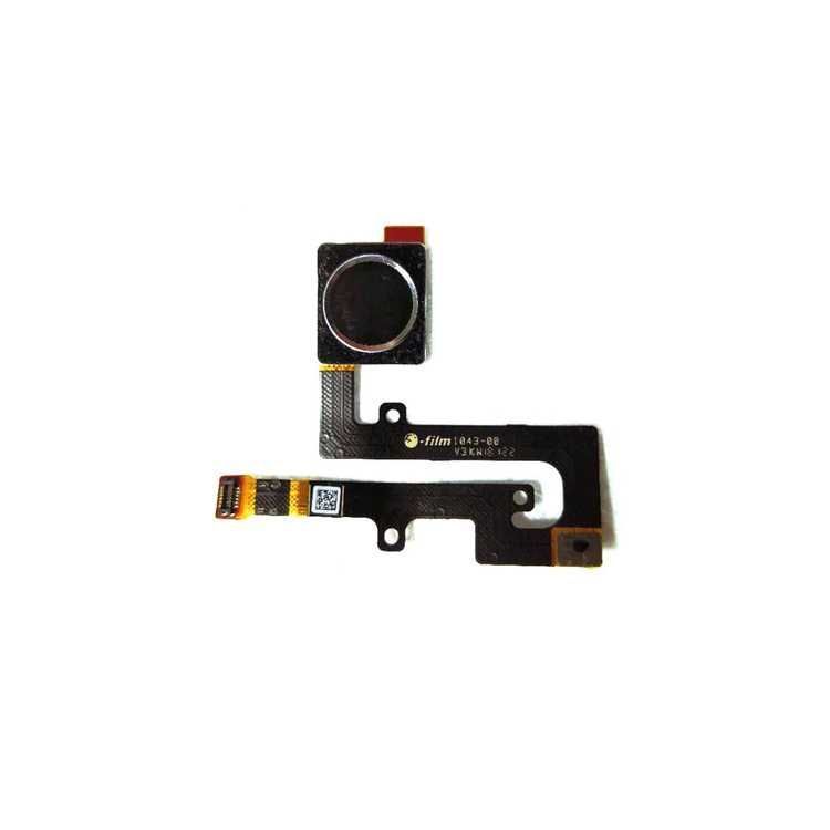 Шлейф для Nokia 6.1 Plus TA-1083, TA-1116, TA-1103, Nokia X6 2018 TA-1099, с сканером отпечатка пальца, черного цвета 19837 фото