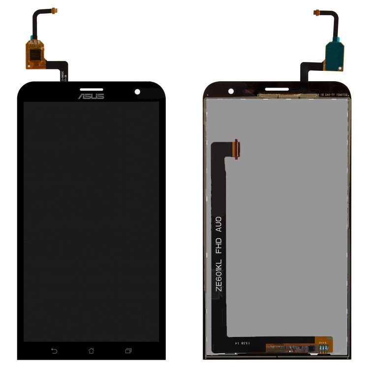 Дисплей для Asus ZenFone 2 Laser (ZE601KL) Z011D черный 04190 фото