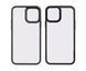 Чехол Aluminum Camera Frame для Apple iPhone 13 Pro черный 26592 фото 1