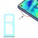 Держатель Sim-карты для и карты памяти Samsung A606 Galaxy A60 2019, M405 M40 2019 голубой, Seawater Blue, на две Sim-карты 20927 фото 4