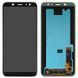 Дисплей для Samsung A600F Dual Galaxy A6 (2018) чорний OLED 15492 фото 1