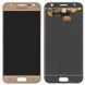 Дисплей для Samsung J330 Galaxy J3 (2017) золотистий TFT з регулюванням яскравості 13664 фото 1