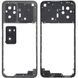 Рамка корпусу Oppo A96 4G CPH2333 черная, Starry Black со стеклом камеры 33813 фото