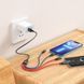 Кабель Hoco X76 4в1 Type-A - 2Type-C-Micro-Lightning 1м 2A червоно-синій 28399 фото 2