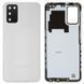 Задняя крышка для Samsung A037 Galaxy A03s белая со стеклом камеры 26884 фото