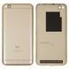 Задня кришка для Xiaomi Redmi 5a зі склом камери 1-sim золотиста 13277 фото