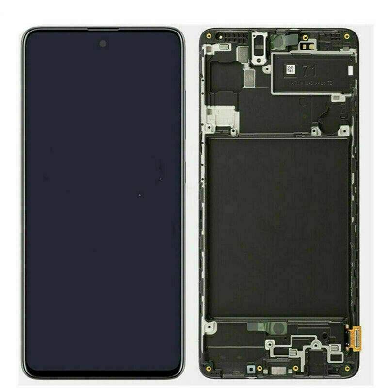Дисплей для Samsung A715 Galaxy A71 2020 с рамкой черный TFT 29163 фото