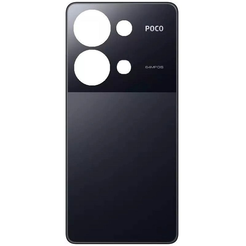 Задня кришка для Xiaomi Poco M6 Pro 2312FPCA6G чорна оригінал Китай 30212 фото