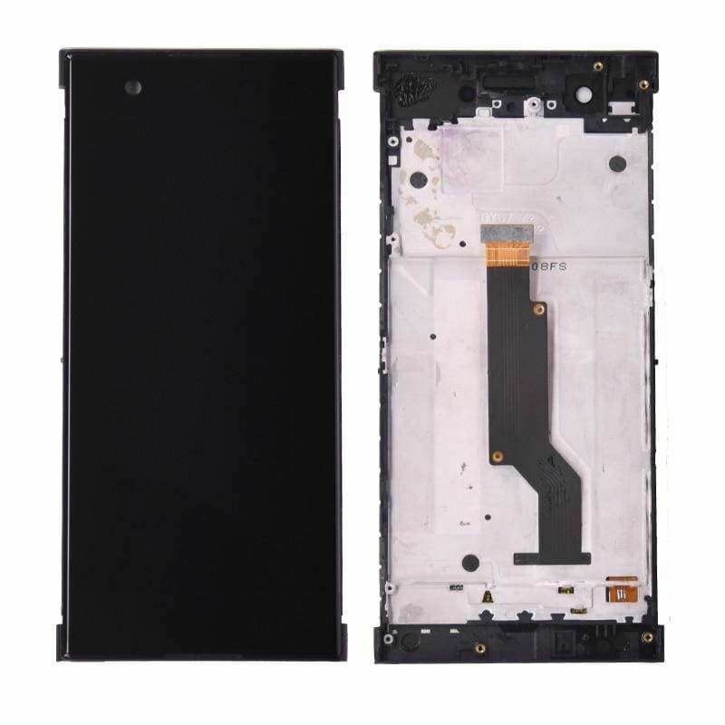 Дисплей Sony G3112 Xperia XA1 Dual, G3116, G3121, G3125 черный, с рамкой 20776 фото