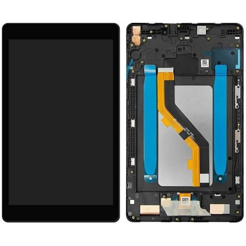 Дисплей для Samsung T295 Galaxy Tab A 8.0 2019, версия LTE з рамкою чорний Оригінал Китай 31603 фото
