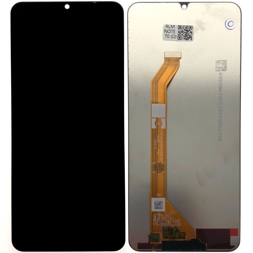 Дисплей для Realme Note 70 RMX5313 черный 33375 фото