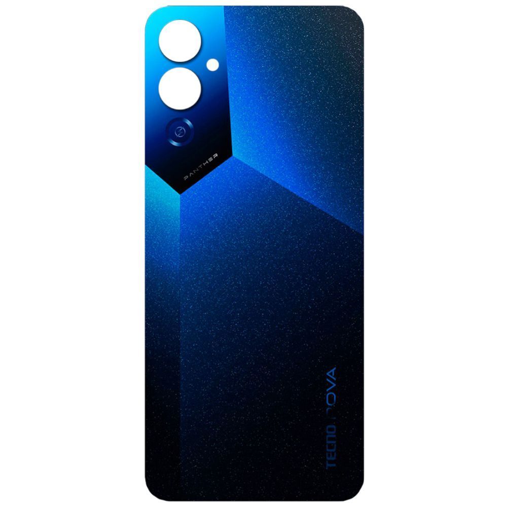 Задняя крышка для Tecno Pova 4 LG7n синяя, Cryolite Blue Оригинал Китай 32776 фото