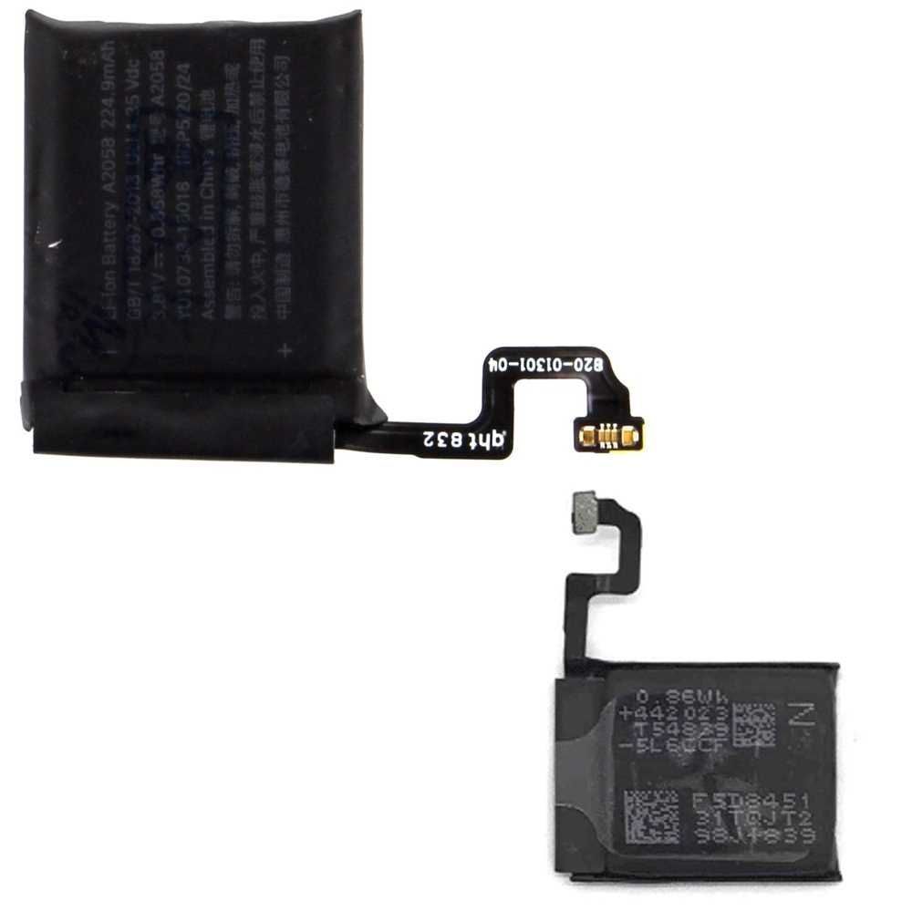 Аккумулятор Apple Watch 4 40mm A2058, 224 mAh Оригинал Китай 21942 фото