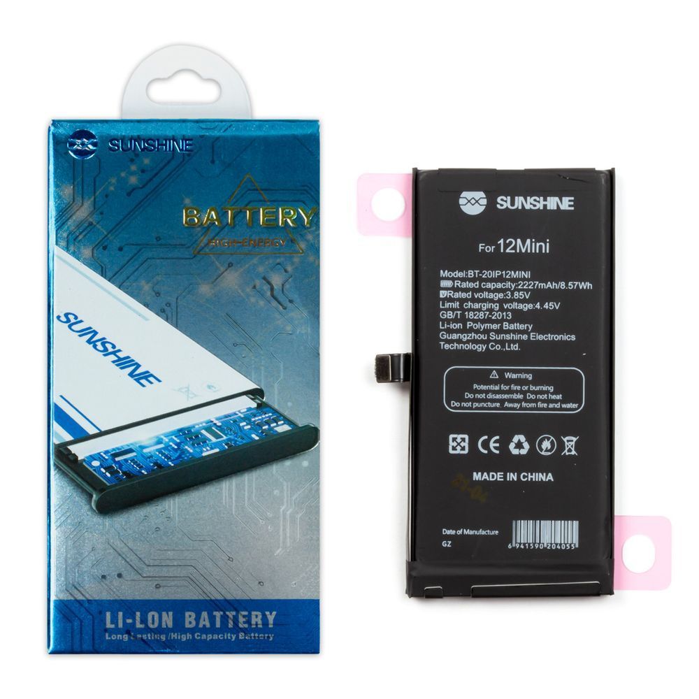 Аккумулятор Apple iPhone 12 mini (2227mAh) Sunshine 24759 фото