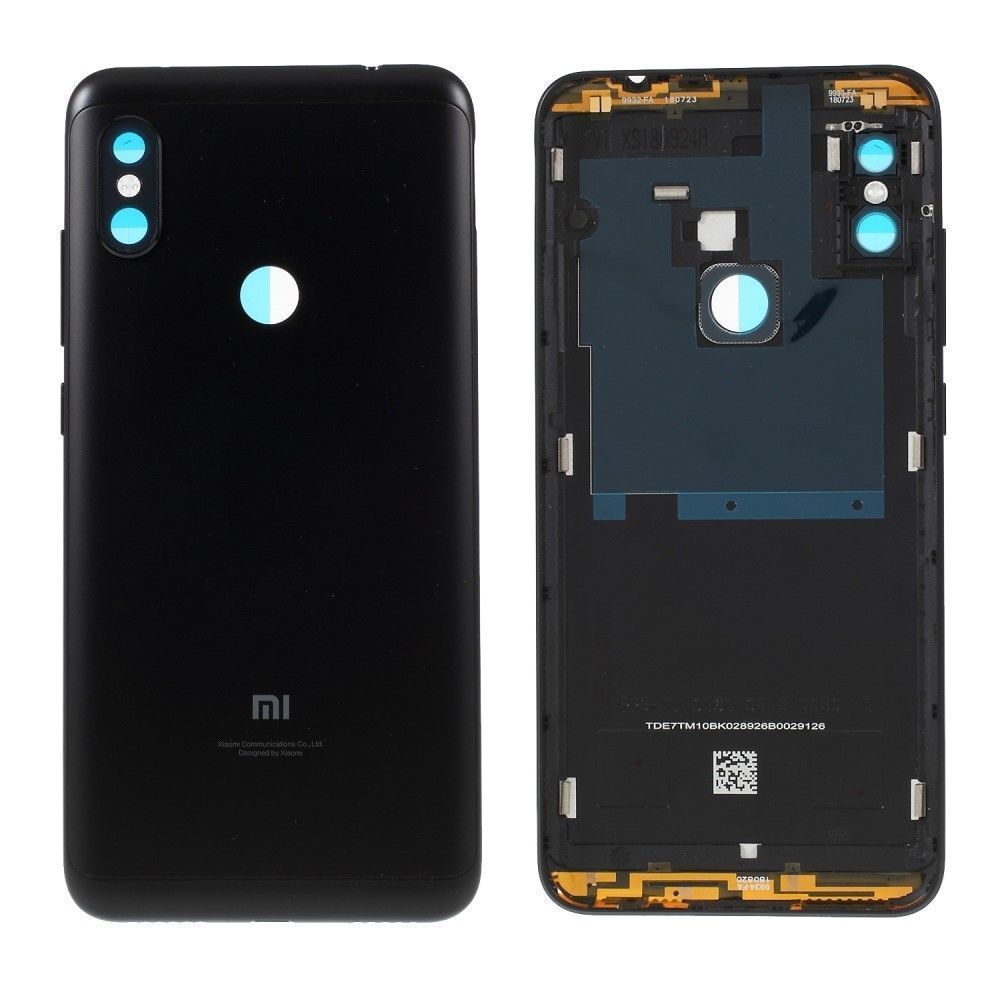 Задняя крышка для Xiaomi Redmi Note 6 Pro черная 13031 фото