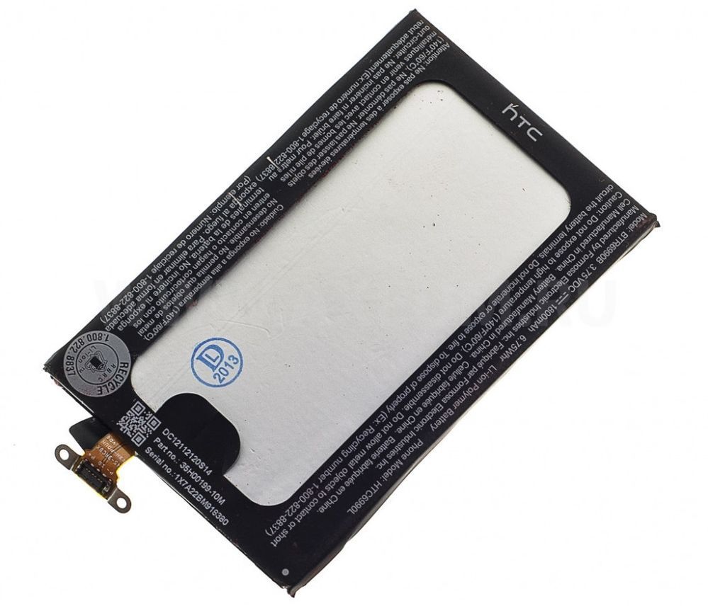 Аккумулятор HTC BTR6990B для C620e Windows Phone 8X 1800mAh 08592 фото