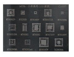 BGA-трафарет G1037 MTK 20967 фото