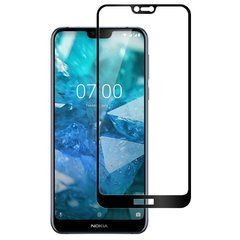 3D Защитное стекло для Nokia 7.1 TA-1100, TA-1097, TA-1085, TA-1095, TA-1096, Nokia 7.1 Plus черное 15043 фото