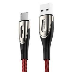 Кабель Joyroom Sharp S-M411 Type-C 1.2m 3A Red 15610 фото