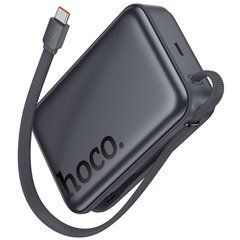 Зовнішній акумулятор (Повербанк) Hoco Q44A 20000mAh PD 45W магнітний з функцією бездротової зарядки чорний 33729 фото