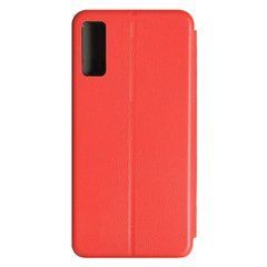 Чехол-книжка Premium Case под кожу Samsung A715F A71 (2019) красный 17162 фото