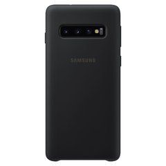 Чехол силиконовый Silicone Case для Samsung G975F S10 Plus (2019) Black 17945 фото