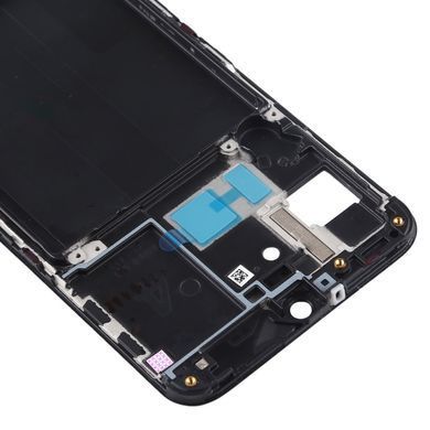 Рамка дисплея для Samsung A405F Galaxy A40 2019 чорна 21289 фото