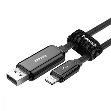 Кабель Baseus lowing Data Lightning (1 метр) (CALLG-01) черный 20456 фото