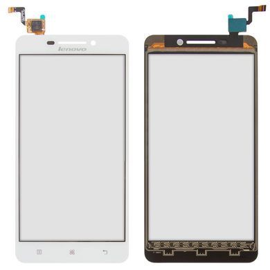 Сенсор (тачскрин) Lenovo A5000 белый 04751 фото