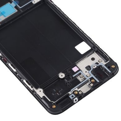 Рамка дисплея для Samsung A405F Galaxy A40 2019 чорна 21289 фото