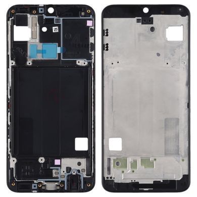 Рамка дисплея для Samsung A405F Galaxy A40 2019 чорна 21289 фото