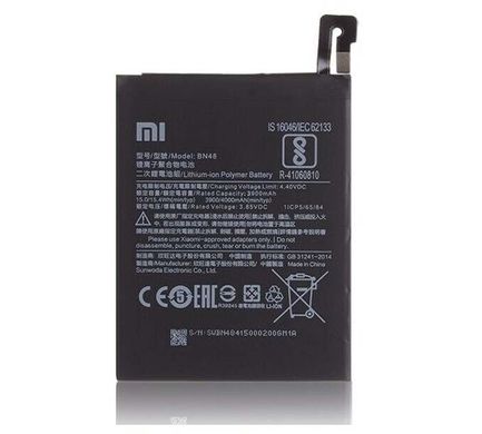 Аккумулятор BN48 для Xiaomi Redmi Note 6 Pro 3900mAh 13079 фото