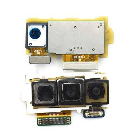 Камера для Samsung G973F Galaxy S10/G975F Galaxy S10 Plus 12MP + 12MP + 16MP основная 06317 фото