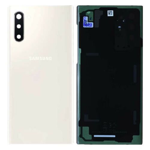 Задня кришка для Samsung N970F Galaxy Note 10 біла зі склом камери, Оригінал Китай 22870 фото