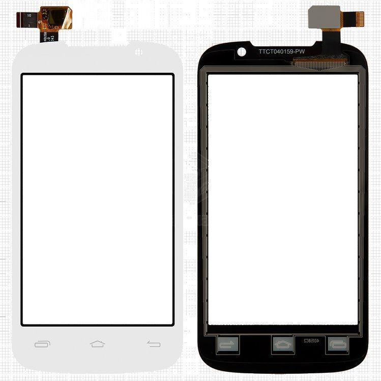 Сенсор (тачскрин) Prestigio MultiPhone PAP 3400 DUO белый 04133 фото