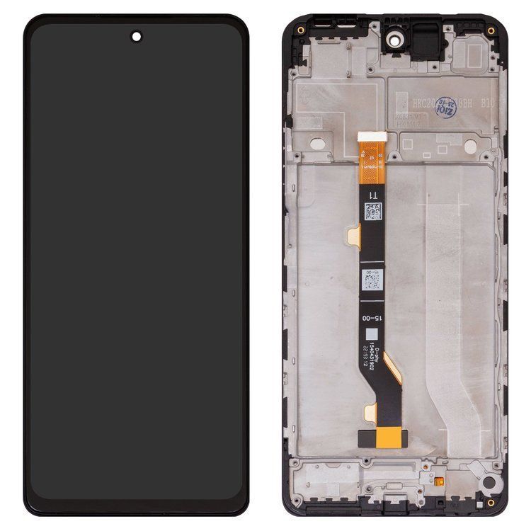 Дисплей для Infinix Hot 30 (X6831) с рамкой черный 32267 фото