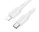 Кабель Borofone BX49 Type-C на Lightning 1m 3A белый 25850 фото 1