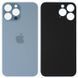 Задняя крышка для Apple iPhone 13 Pro Max синяя, с большим отверстием под камеру 32575 фото
