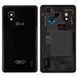 Задняя крышка для LG E975 Optimus G черная, с рамкой 10353 фото