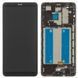 Дисплей для Samsung A013F Galaxy A01 Core с рамкой черный 25614 фото