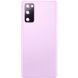 Задня кришка для Samsung G780 Galaxy S20 FE, G781 Galaxy S20 FE 5G фіолетова, Cloud Lavender зі склом камери 34028 фото 3