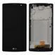 Дисплей для LG H500 Magna Y90, H502 Magna Y90 с рамкой черный 02951 фото 2