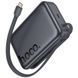 Зовнішній акумулятор (Повербанк) Hoco Q44A 20000mAh PD 45W магнітний з функцією бездротової зарядки чорний 33729 фото 1