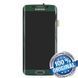 Дисплей для Samsung G925F Galaxy S6 EDGE з рамкою зелений (GH97-17162E) Оригінал 04260 фото 1