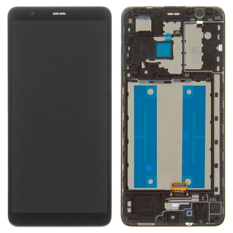 Дисплей для Samsung A013F Galaxy A01 Core с рамкой черный 25614 фото