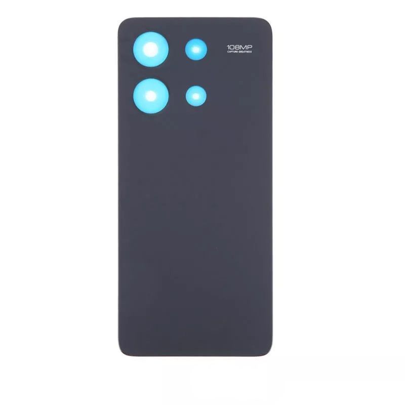 Задняя крышка для Xiaomi Redmi Note 13 4G 23129RAA4G, 23124RA7EO черная 29478 фото