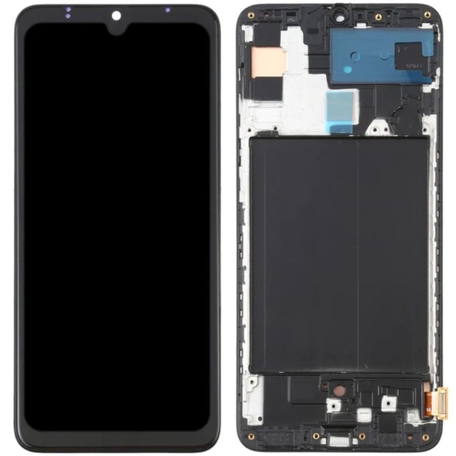 Дисплей для Samsung A707 Galaxy A70s 2019 с рамкой черный Amoled Оригинал Китай 30276 фото